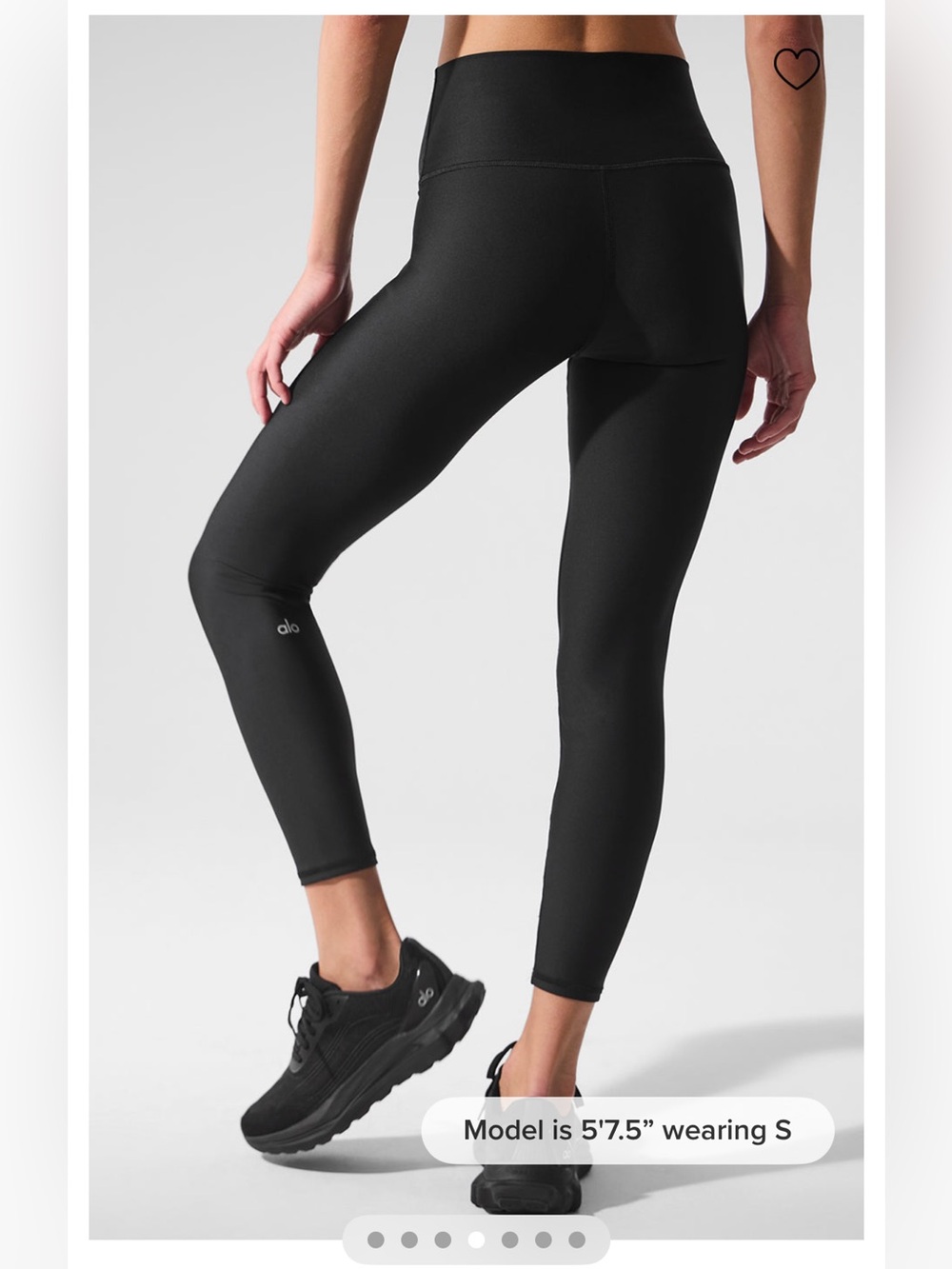 ALO Yoga 7/8 High-Waist Airlift Legging Size Medium NWOT - Picture 2 of 7